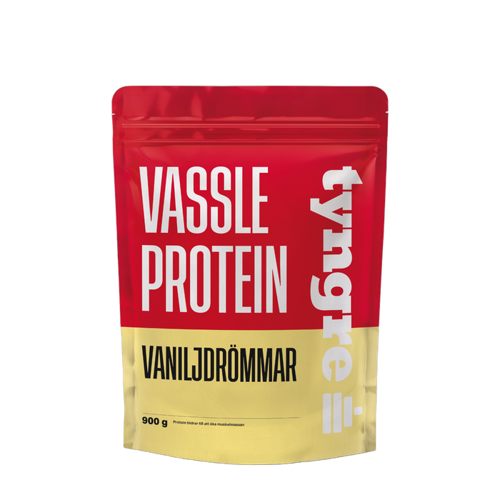 Tyngre Vassle Vaniljdrömmar 900g, Proteinpulv