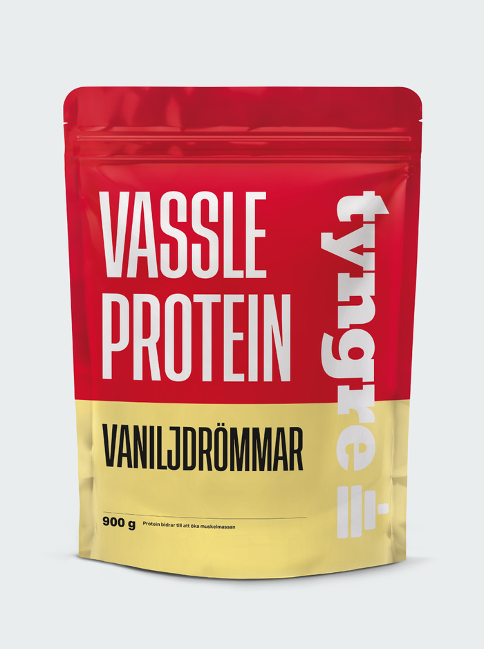 Tyngre Vassle Vaniljdrömmar 900g, Proteinpulv