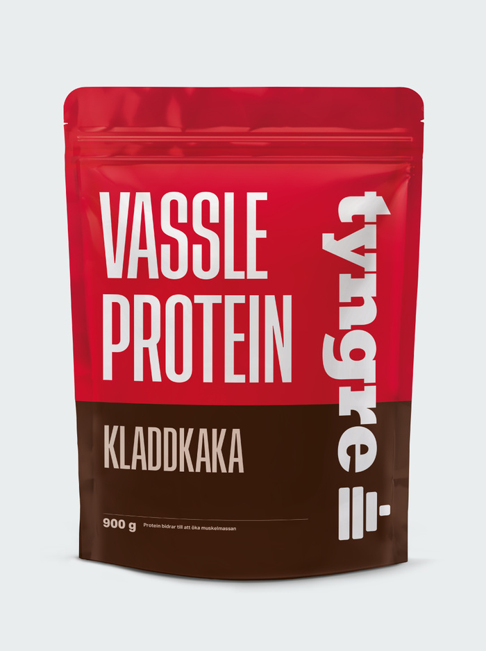 Tyngre Vassle Kladdkaka 900g, Proteinpulver