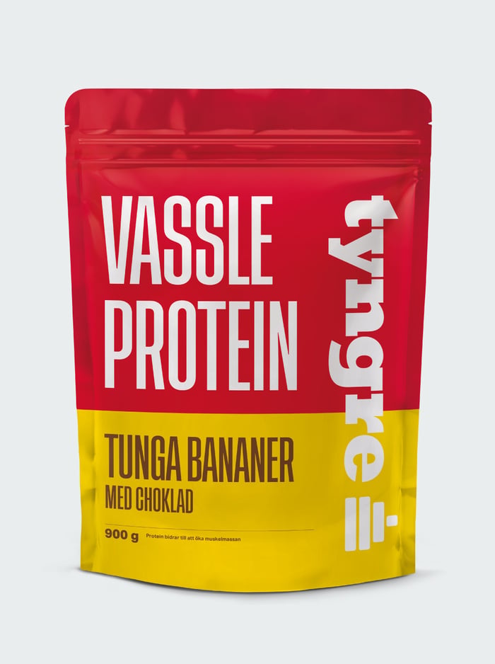 Tyngre Vassle Tunga Bananer med choklad 900g,