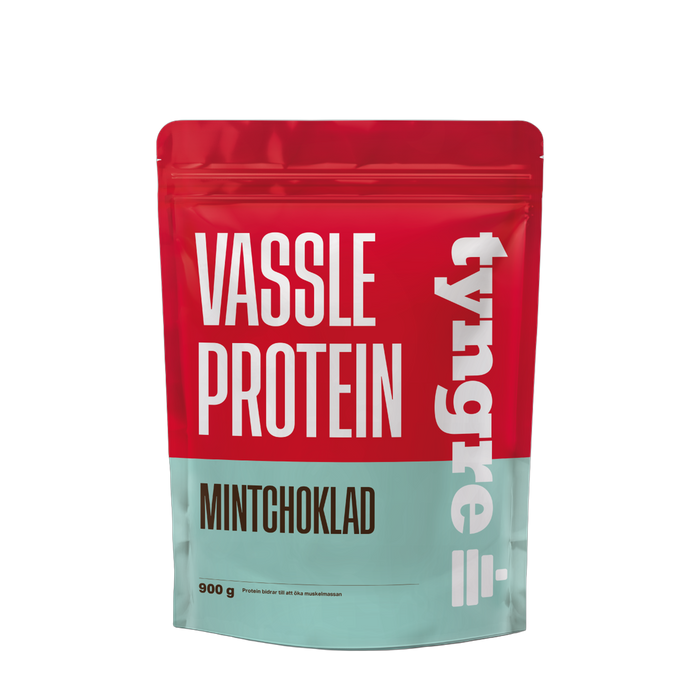 Tyngre Vassle Mintchoklad 900g, Proteinpulver
