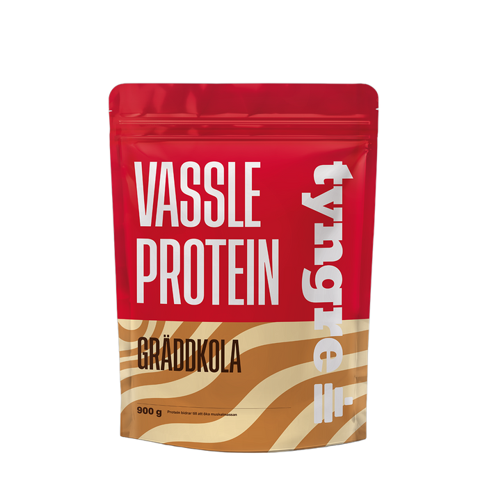 Tyngre Vassle Gräddkola 900g, Proteinpulver