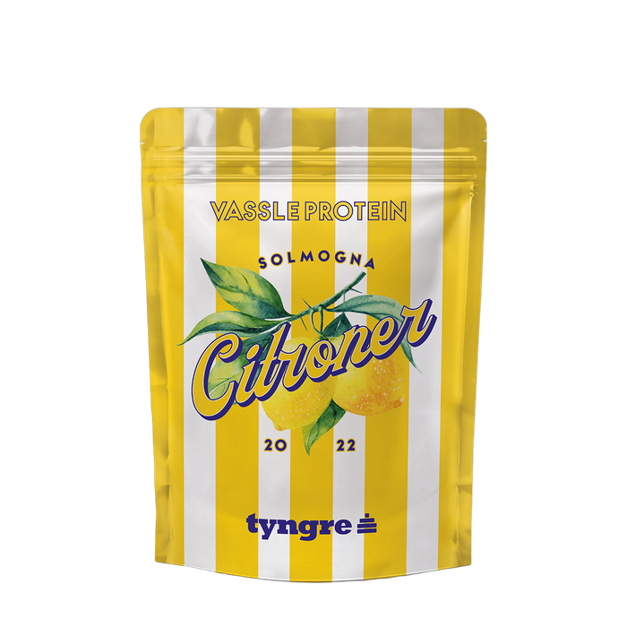 Tyngre Vassle Solmogna Citroner 900g, Protein