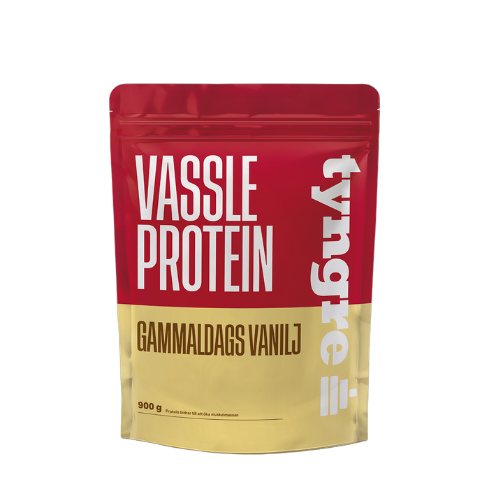 Tyngre Vassle Gammaldags Vanilj 900g, Protein