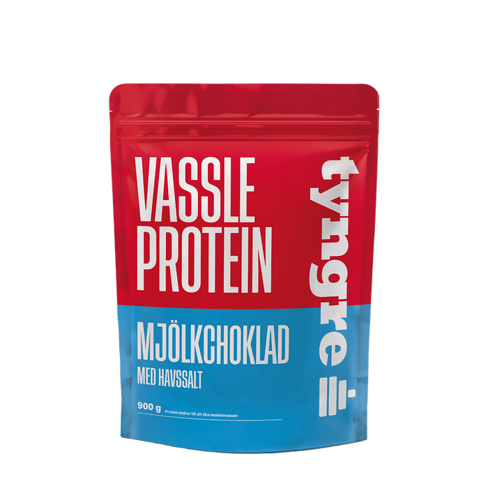 Tyngre Vassle Mjölkchoklad med havssalt 900g,