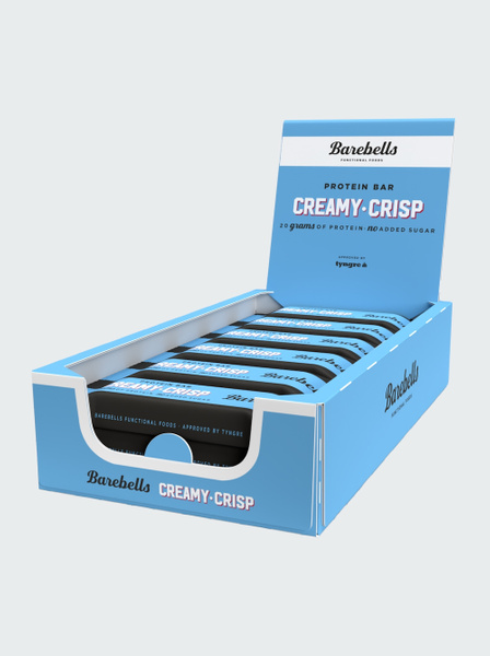 Barebells Creamy Crisp 12-pack, Proteinbars