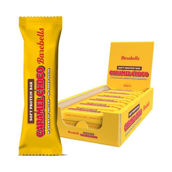 Barebells Caramel Choco 12-pack, Proteinbars
