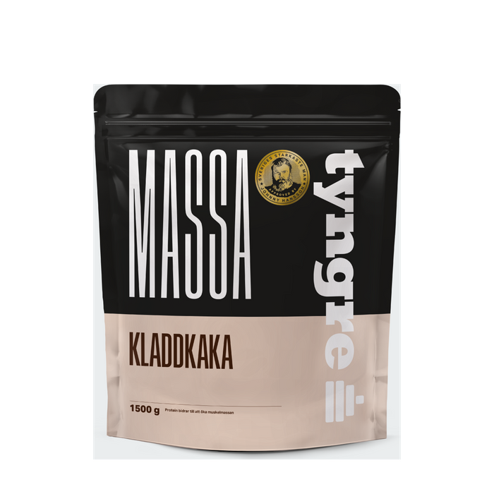 Tyngre Tyngre Massa Kladdkaka 1500g, Gainer 1500g, Kolhydratspulver