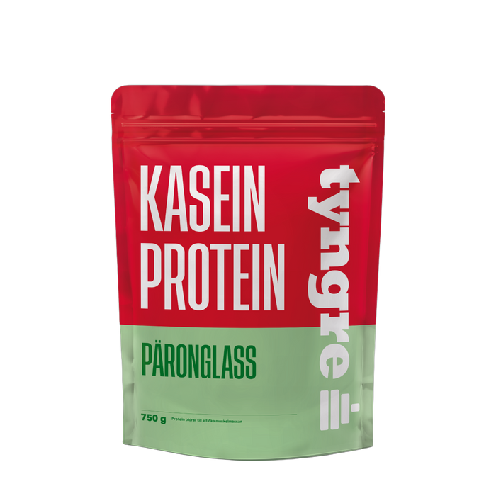 Tyngre Kasein Päronglass 750g, Proteinpulver