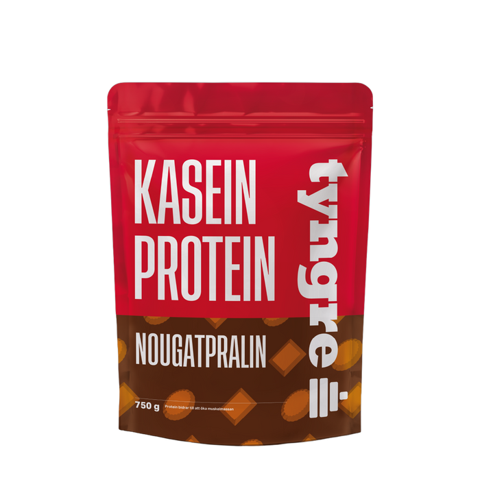 Tyngre Kasein Nougatpralin 750g, Proteinpulver