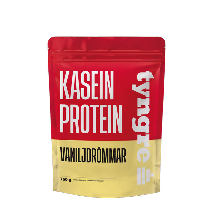 Tyngre Kasein Vaniljdrömmar 750g, Proteinpulver