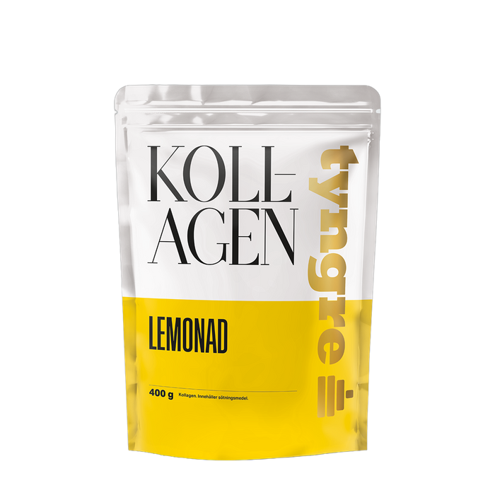 Tyngre Kollagen Lemonad 400g, Kollagenpulver
