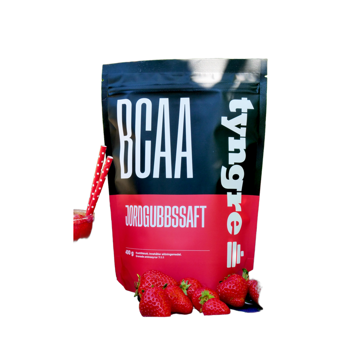 Tyngre BCAA Jordgubbssaft 420g, Grenade Aminosyror