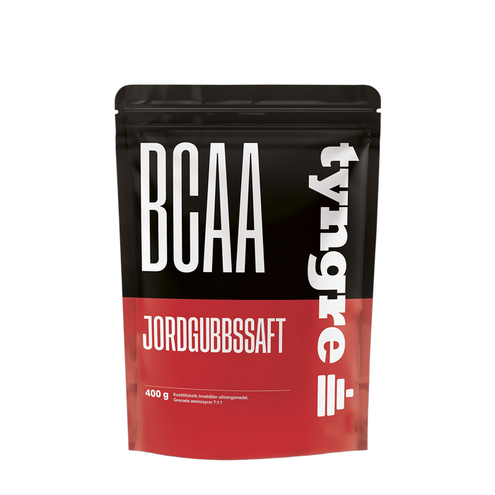 Tyngre BCAA Jordgubbssaft 420g, Grenade Aminosyror
