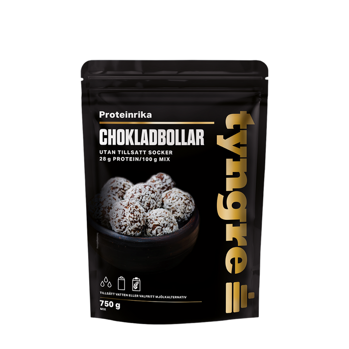 Tyngre Chokladbollsmix 750g, Bakmix
