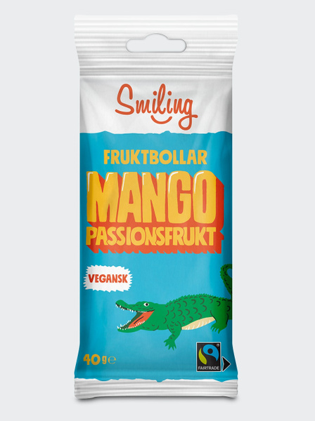 Smiling Fruktbollar Mango/Passion
