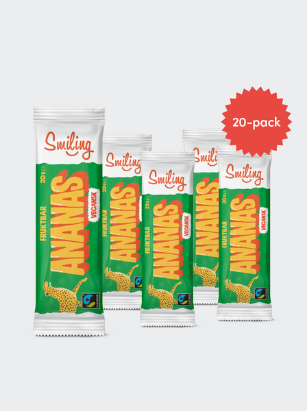 Smiling Fruktbar Ananas 20-pack