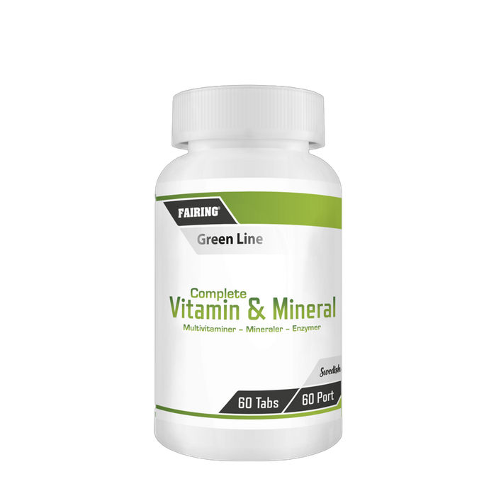 Fairing Multivitamin Complete Vitamin Mineral 60 tabletter, Vitaminer & Mineraler