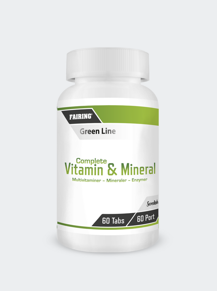 Fairing Multivitamin Complete Vitamin Mineral 60 tabletter, Vitaminer & Mineraler
