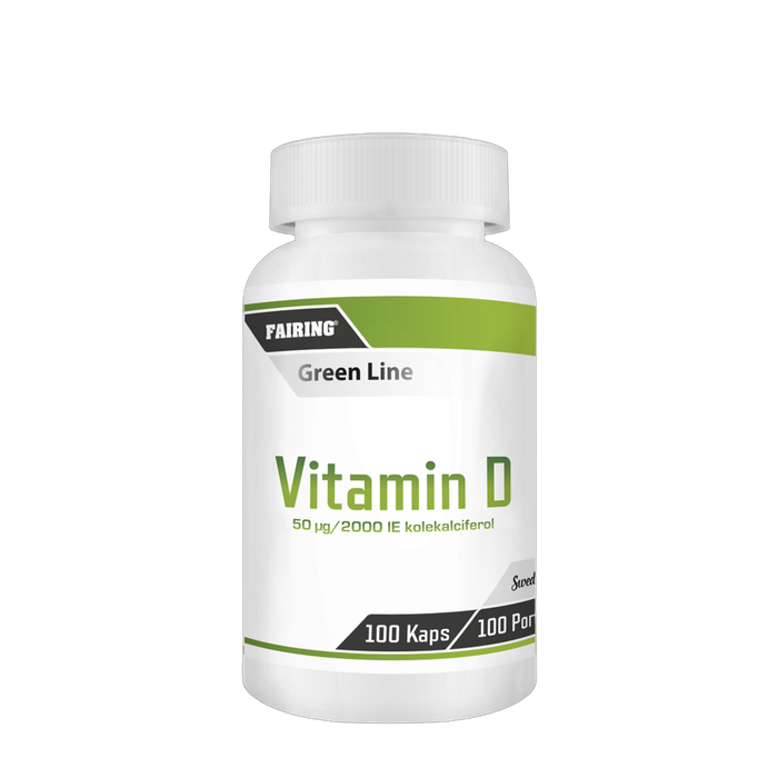 Fairing Vitamin D 50μg/kapsel 100 kapslar, Vitaminer & Mineraler