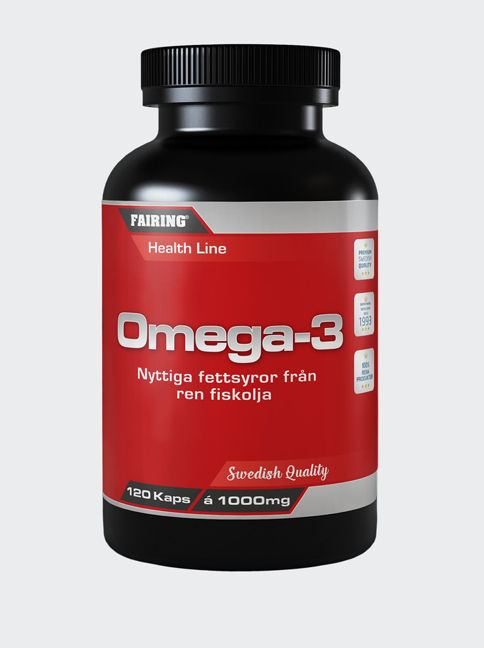 Fairing Omega-3 1000mg/kapsel 120 kapslar, Vitaminer & Mineraler