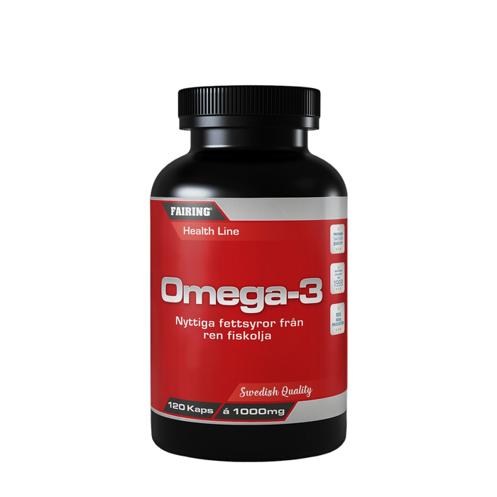 Fairing Omega-3 1000mg/kapsel 120 kapslar, Vitaminer & Mineraler
