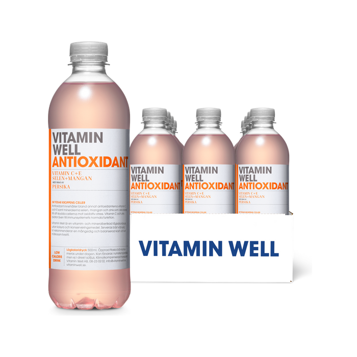 Vitamin Well Antioxidant 12-pack, Vitamindryck