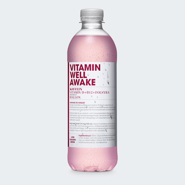 Vitamin Well Awake 500 ml, Vitamindryck