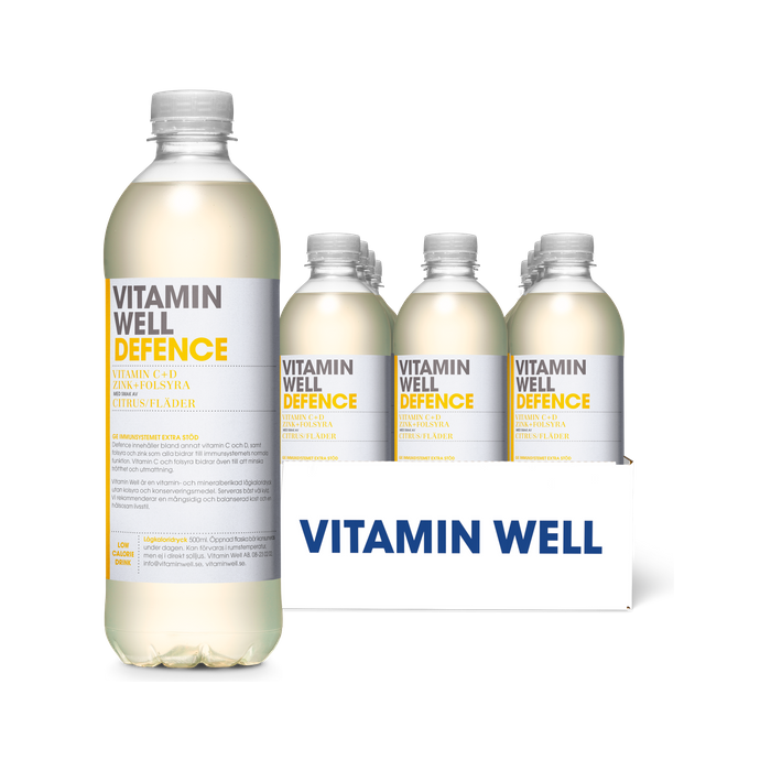 Vitamin Well Defence 12-pack, Vitamindryck