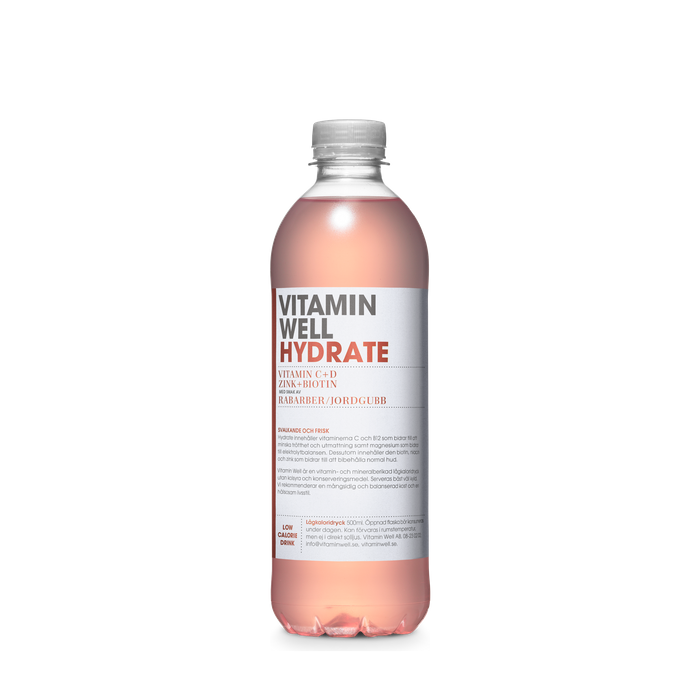 Vitamin Well Hydrate 500 ml, Vitamindryck