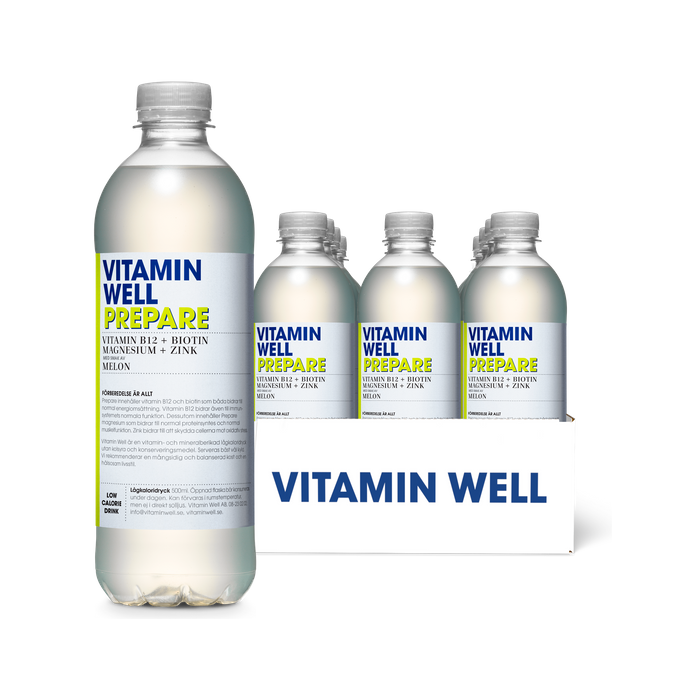 Vitamin Well Prepare 12-pack, Vitamindryck