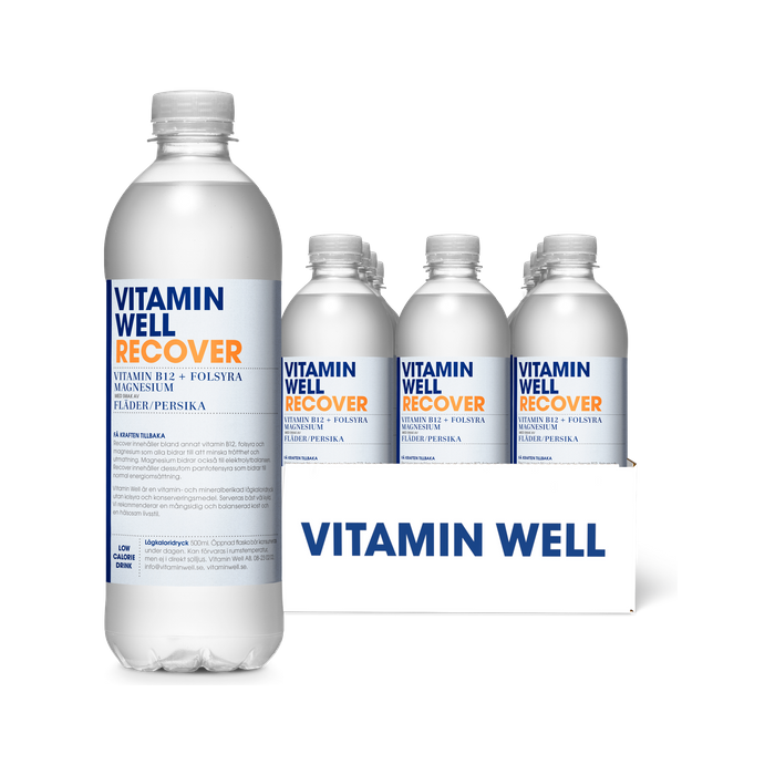 Vitamin Well Recover 12-pack, Vitamindryck