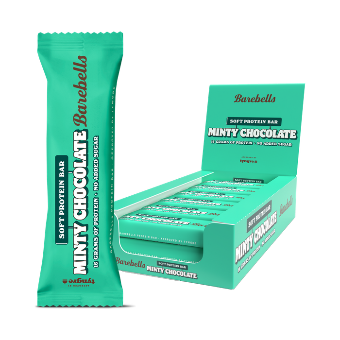 Barebells Minty Chocolate 12-pack, Proteinbars