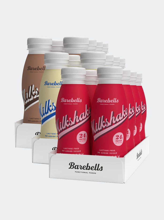 Barebells Milkshake Mix&Match/Paketpris 24st x 330ml, Protein shake
