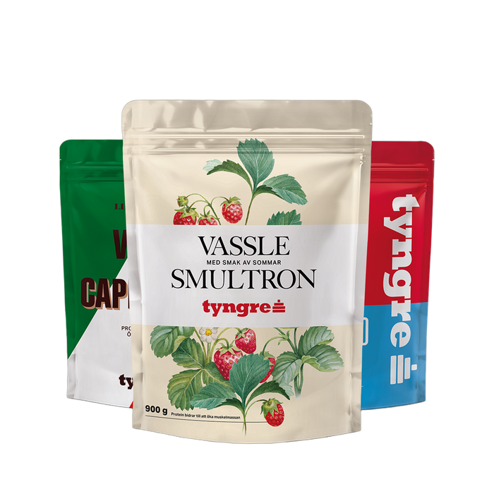 Tyngre Vassle Mix&Match/Paketpris 3st x 900g, Proteinpulver