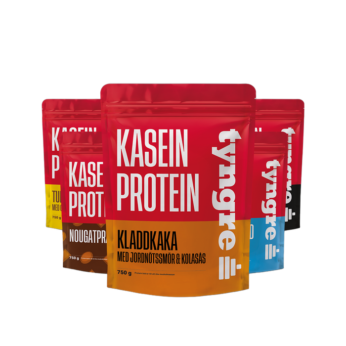 Tyngre Kasein Mix&Match/Paketpris XL 5st x 750g