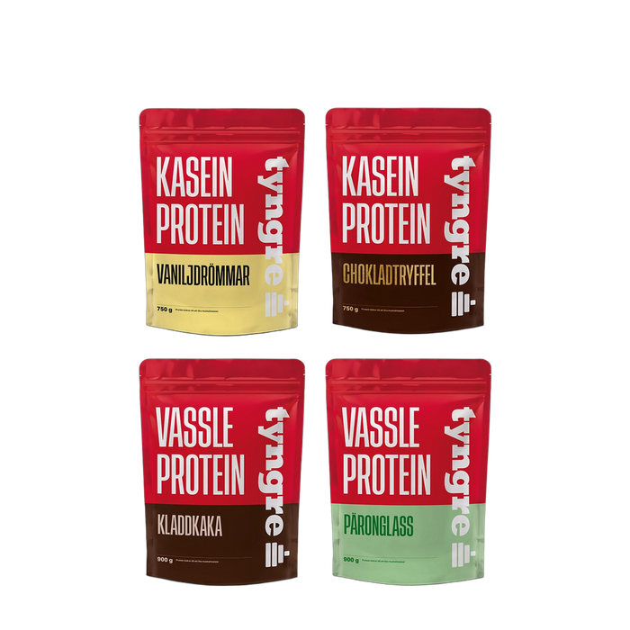 Tyngre Kasein/Vassle Mix&Match/Paketpris 2st 