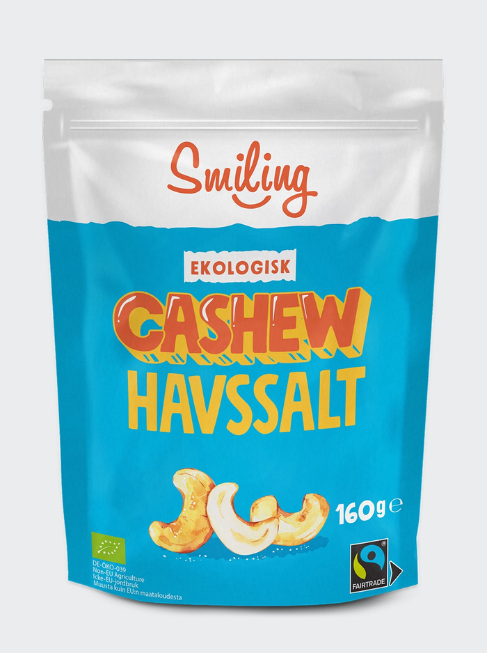 Smiling Cashew Havssalt 160g