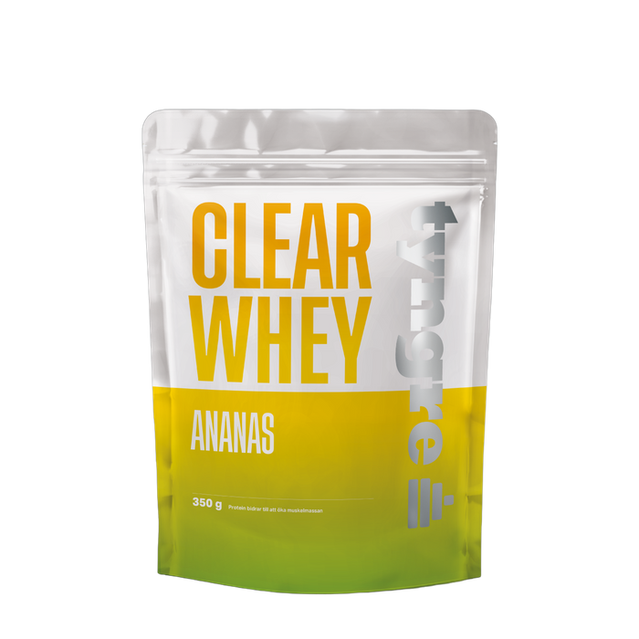 Tyngre Clear Whey Ananas 350g, Proteinpulver