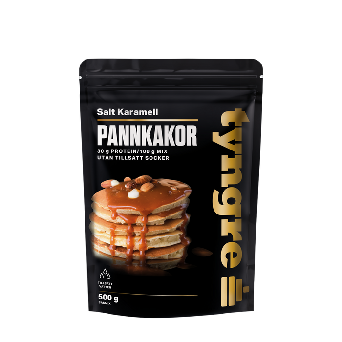 Tyngre Pannkaksmix Salt Karamell 500g, Bakmix