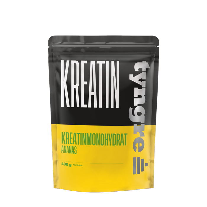 Tyngre Kreatin Ananas 400g, Monohydrat