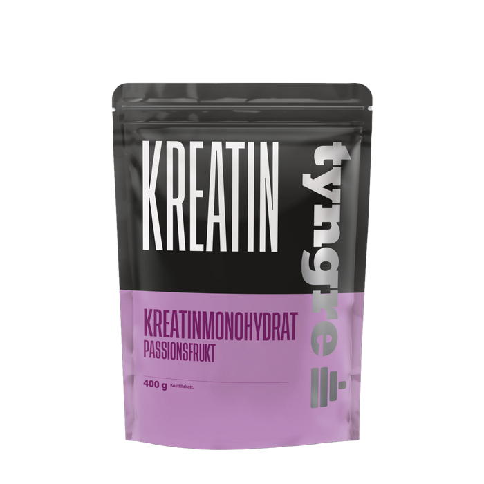 Tyngre Kreatin Passionsfrukt 400g, Kreatinpulver