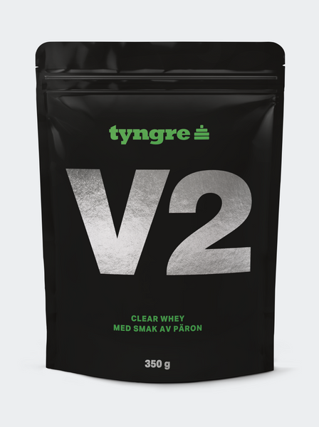 Tyngre Clear Whey Päron 350g, Proteinpulver