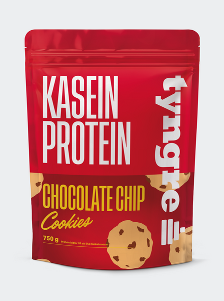 Tyngre Kasein Chocolate Chip Cookie 750g, Proteinpulver