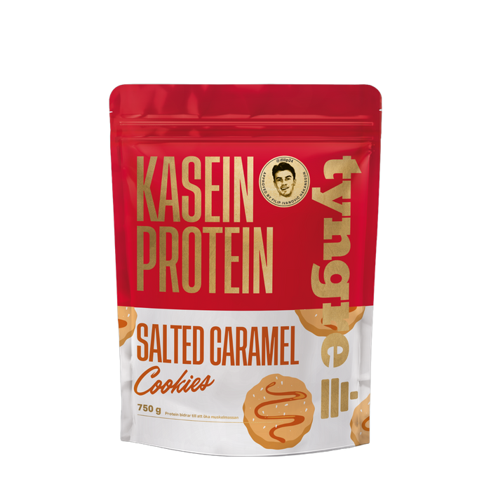 Tyngre Kasein Salted Caramel Cookies 750g, Proteinpulver