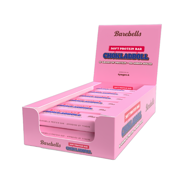 Barebells Chokladboll 12-pack, Proteinbars