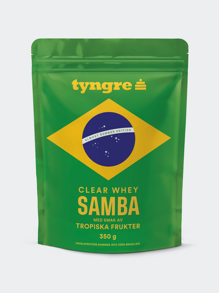 Tyngre Clear Whey Samba 350g, Proteinpulver