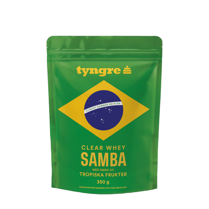 Tyngre Clear Whey Samba 350g, Proteinpulver