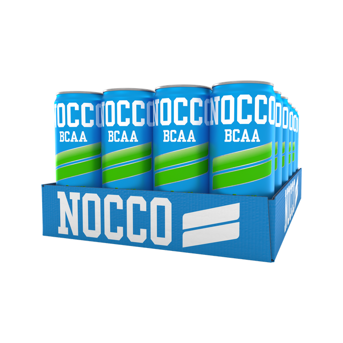 NOCCO Päron 24-pack, 180mg koffein - BCAA - sockerfri funktionsdryck