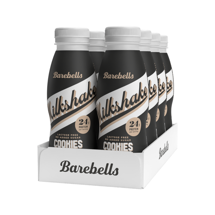 Barebells Milkshake Cookies & Cream 8-pack, Protein shake